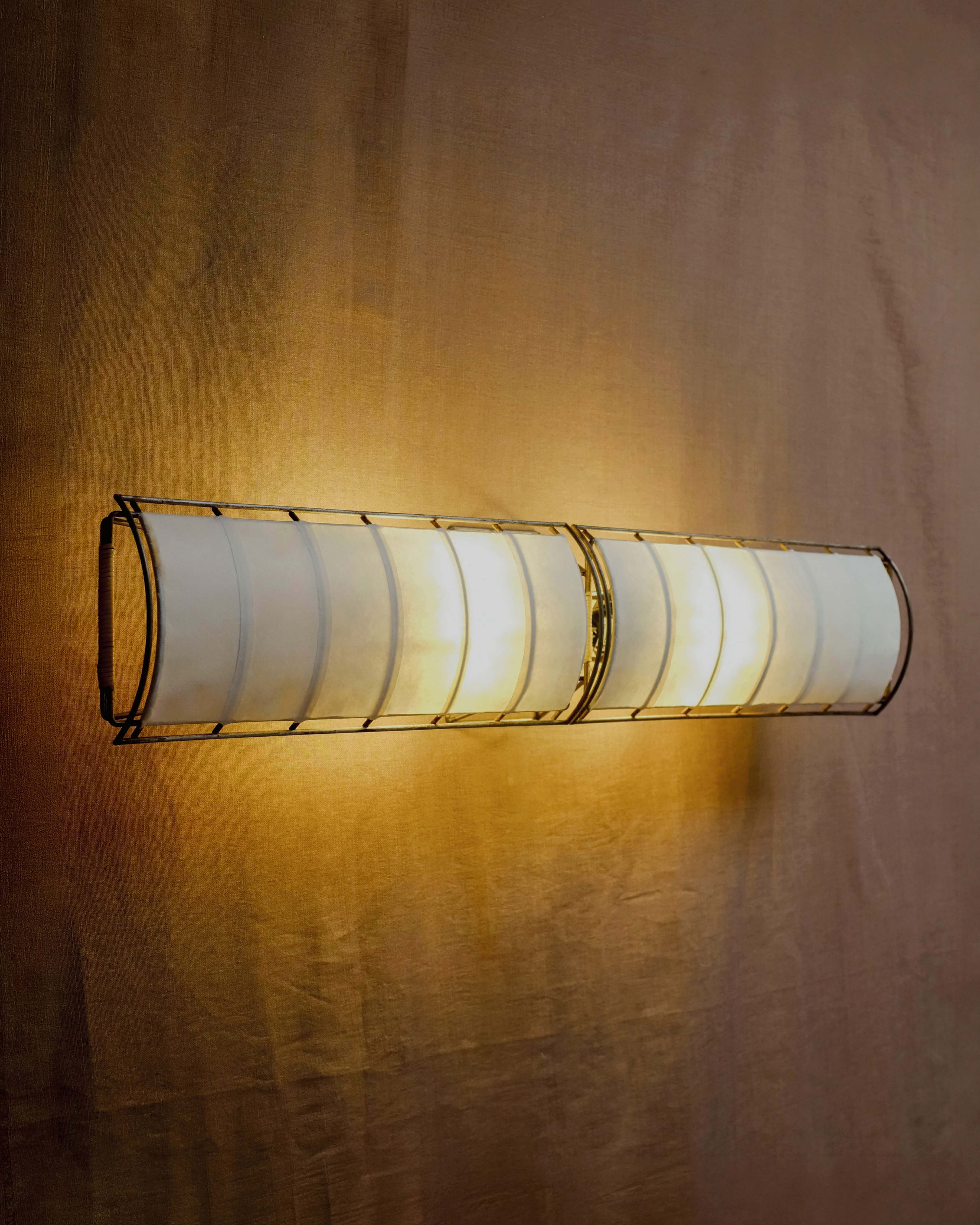 LINEAR BIRD WALL SCULPTURE (lit version)